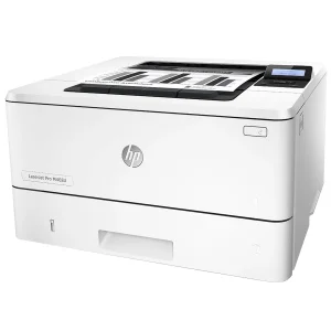 پرینتر اچ پی تک رنگ تک کاره با چاپ لیزری مدل LaserJet Pro M402d، سایز چاپ A4، قابلیت چاپ دو رو، سرعت چاپ بالا