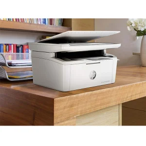 پرینتر اچ پی تک رنگ سه کاره با چاپ لیزری مدل LaserJet Pro M28w، سایز چاپ A4، اتصال به WiFi