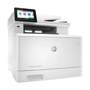 پرینتر اچ پی رنگی چهار کاره با چاپ لیزری مدل Color LaserJet Pro MFP M479fdn، سایز چاپ A4، قابلیت چاپ دو رو