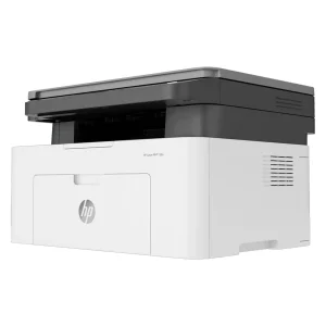 پرینتر لیزری 3 کاره اچ‌پی مدل LaserJet MFP 136a با قابلیت پرینت، اسکن و کپی، اتصال USB و نمایشگر