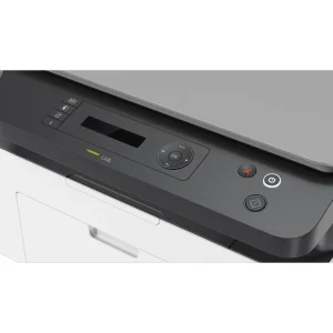 پرینتر لیزری 3 کاره اچ‌پی مدل LaserJet MFP 136a با قابلیت پرینت، اسکن و کپی، اتصال USB و نمایشگر