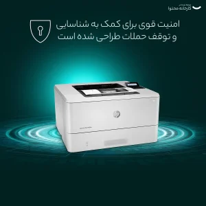 پرینتر اچ پی تک رنگ تک کاره با چاپ لیزری مدل LaserJet Pro M404n، سایز چاپ A4