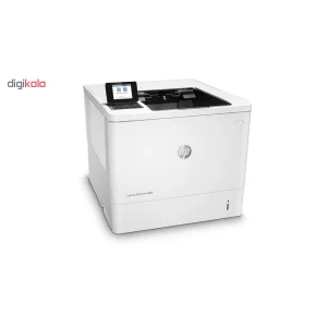 پرینتر اچ پی تک رنگ تک کاره با چاپ لیزری مدل LaserJet Enterprise M607dn، سایز چاپ A4، قابلیت تغییر زاویه، چاپ دو روی اتوماتیک، اتصال به شبکه‌ی Ethernet