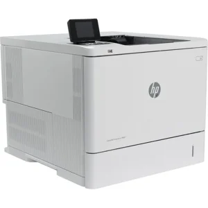 پرینتر اچ پی تک رنگ تک کاره با چاپ لیزری مدل LaserJet Enterprise M607dn، سایز چاپ A4، قابلیت تغییر زاویه، چاپ دو روی اتوماتیک، اتصال به شبکه‌ی Ethernet