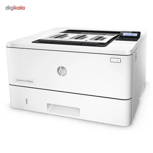 پرینتر اچ پی تک رنگ تک کاره با چاپ لیزری مدل LaserJet Pro M402dn، سایز چاپ A4، مجهز به چاپ دو روی خودکار، سرعت چاپ بالا