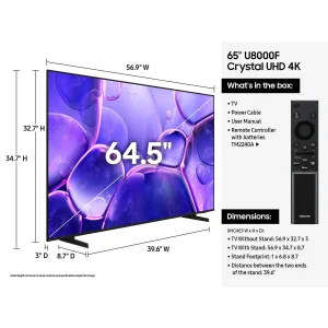 تلویزیون 65 اینچ ال ای دی سامسونگ مدل 65U8000F