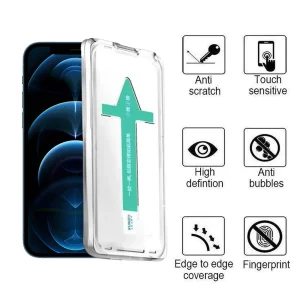 محافظ صفحه نمایش اپیکوی مدل Xundd Axe Easy install مناسب برای گوشی موبایل اپل iPhone 12 Pro/12