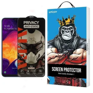 محافظ صفحه نمایش حریم شخصی اپیکوی مدل Alpha مناسب برای گوشی موبایل سامسونگ Galaxy A33 5G/A32 4G/A22 4G/A50 4G/A31 4G/A30 4G/A15 4G/5G/A30s 4G/A50s/A20 4G