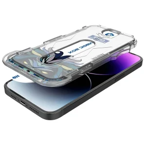 محافظ صفحه نمایش اپیکوی مدل Lion ESD Easy Install مناسب برای گوشی موبایل اپل iPhone 16 / iPhone 15 به همراه کیت نصب
