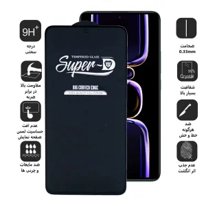 محافظ صفحه نمایش اپیکوی مدل Super 5D مناسب برای گوشی موبایل شیائومی  Redmi K60 Pro / K60 / K60E / K40