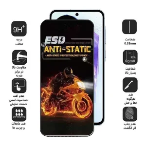 محافظ صفحه نمایش اپیکوی مدل Fiery ESD مناسب برای گوشی موبایل سامسونگ Galaxy A55 / Galaxy A35