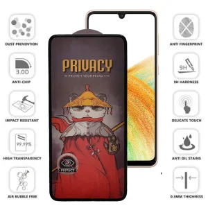 محافظ صفحه نمایش حریم شخصی اِپیکوی مدل Privacy Airbag مناسب برای گوشی موبایل سامسونگ Galaxy A33 /A32 4G/A31/A30S/A22 4G/A30/A50/A50s/A40s/A20/M32 4G/M30s/F41/F22