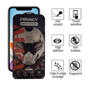 محافظ صفحه نمایش حریم شخصی اپیکوی مدل Alpha مناسب برای گوشی موبایل اپل  iPhone 11 / XR