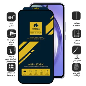 محافظ صفحه نمایش اپیکوی مدل Chelipa Anti-Static مناسب برای گوشی موبایل شیائومی Redmi K50 Ultra/ K50 Gaming
