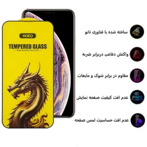 محافظ صفحه نمایش اپیکوی مدل Golden Dragon مناسب برای گوشی موبایل اپل iPhone 11 Pro/ XS / X