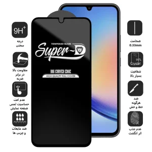 محافظ صفحه نمایش اِپیکوی مدل Super 5D مناسب برای گوشی موبایل سامسونگ Galaxy A34 5G