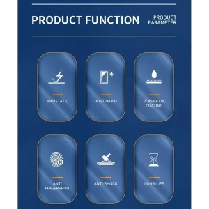 محافظ صفحه نمایش اپیکوی مدل Chelipa Anti-Static مناسب برای گوشی موبایل اپل iPhone 17 Air