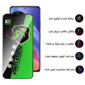 محافظ صفحه نمایش اپیکوی مدل Rhino Robix مناسب برای گوشی موبایل شیائومی Redmi K40 Ultra/ K40 Pro Plus/ K40 Gaming/ K40 Pro/ K40S/ K40