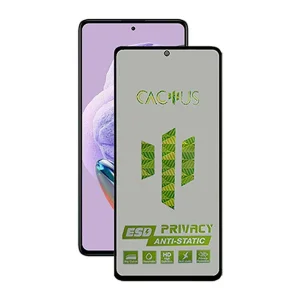 محافظ صفحه نمایش حریم شخصی اِپیکوی مدل Cactus-ESD-Privacy مناسب برای گوشی موبایل شیائومی Redmi Note 12 Pro Plus / Note 12 Turbo / Note 12 Pro / Note 12 5G / Note 12 4G /Note 12 (china)