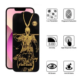 محافظ صفحه نمایش اپیکوی مدل Wukong ESD مناسب برای گوشی موبایل اپل iphone 14/13 Pro/13