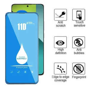 محافظ صفحه نمایش 11D اپیکوی مدل Blue ESD مناسب برای گوشی موبایل شیائومی Redmi Note 13 Pro 4G/5G / Note 13 4G/5G / Note 13R Pro 5G