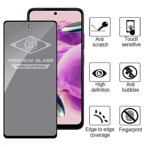 محافظ صفحه نمایش حریم شخصی اپیکوی مدل Privacy مناسب برای گوشی موبایل شیائومی Redmi Note 12S/Redmi Note 11S 4G/Poco M4 Pro 4G