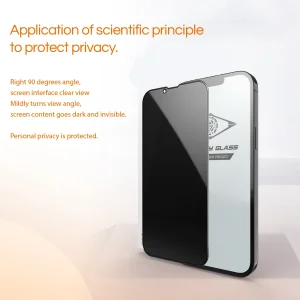 محافظ صفحه نمایش حریم شخصی اپیکوی مدل Privacy مناسب برای گوشی موبایل شیائومی Redmi Note 12S/Redmi Note 11S 4G/Poco M4 Pro 4G