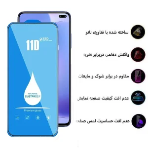 محافظ صفحه نمایش اپیکوی مدل Blue ESD مناسب برای گوشی موبایل شیائومی  Mi 10T Pro 5G/ Mi 10T 5G/ Redmi K30 / Poco F2 Pro/ Poco X2