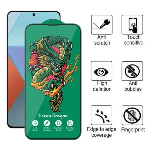 محافظ صفحه نمایش اپیکوی مدل Green Dragon ExplosionProof مناسب برای گوشی موبایل شیائومی Redmi Note 13 Pro 4G/5G / Redmi Note 13 4G/5G / Note 13R Pro 5G