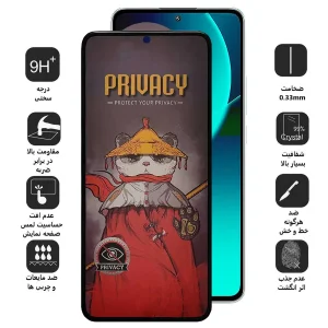 محافظ صفحه نمایش حریم شخصی اِپیکوی مدل Airbag مناسب برای گوشی موبایل شیائومی 13T Pro / 13T / Redmi K60 Ultra