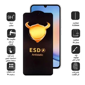 محافظ صفحه نمایش اپیکوی مدل Golden ESD مناسب برای گوشی موبایل سامسونگ Galaxy A34