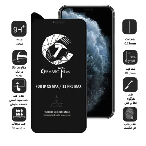 محافظ صفحه نمایش سرامیکی اپیکوی مدل Crm مناسب برای گوشی موبایل اپل iPhone 11 Pro Max / XS Max