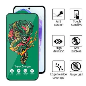 محافظ صفحه نمایش اپیکوی مدل Green Dragon ExplosionProof مناسب برای گوشی موبایل سامسونگ Galaxy A55 / A35