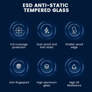 محافظ صفحه نمایش اپیکوی مدل ESD مناسب برای گوشی موبایل شیائومی Redmi Note 11 Global/4G / Note 11S 4G (Global)/Note 10 4G (Global)/Note 10S/Note 11 SE (India)