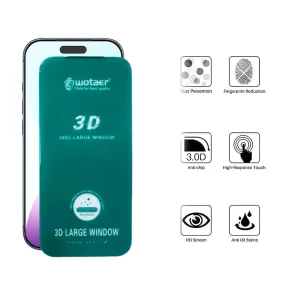 محافظ صفحه نمایش اپیکوی مدل Wotaer 3D Large Window مناسب برای گوشی موبایل اپل iPhone 17/ 17 Pro / 16 Pro