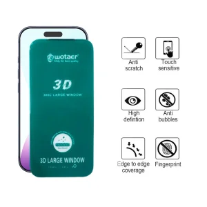 محافظ صفحه نمایش اپیکوی مدل Wotaer 3D Large Window مناسب برای گوشی موبایل اپل iPhone 17/ 17 Pro / 16 Pro
