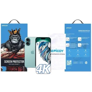 محافظ صفحه نمایش اپیکوی مدل Lion stereo vision مناسب برای گوشی موبایل اپل  iPhone 17 Pro / 17 / 16 Pro