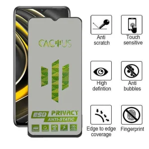 محافظ صفحه نمایش حریم شخصی اپیکوی مدل Cactus-ESD-Privacy مناسب برای گوشی موبایل شیائومی Poco M3 / Poco M2 / Poco M2 Reloaded