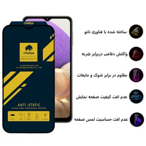 محافظ صفحه نمایش اپیکوی مدل Chelipa Anti-Static مناسب برای گوشی موبایل سامسونگ Galaxy A04 4G/A04e 4G/A04s 4G /F02s/M02/F12/F23/M02s/M33 5G/M23/F23 5G/M13 4G/F13 4G