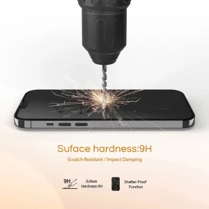 محافظ صفحه نمایش حریم شخصی اپیکوی مدل Silicon Edges Privacy مناسب برای گوشی موبایل اپل iPhone 16 / iPhone 15