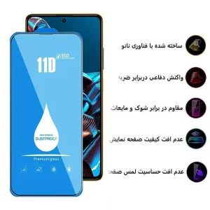 محافظ صفحه نمایش اپیکوی مدل Blue ESD مناسب برای گوشی موبایل شیائومی Poco X5 Pro /X5 /X4 Pro 5G /X3 Pro /X3 NFC /X3 /X2