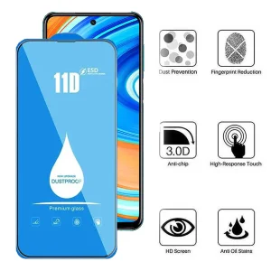 محافظ صفحه نمایش اپیکوی مدل Blue ESD مناسب برای گوشی موبایل شیائومی Redmi Note 9 Pro Max / Note 9 Pro 5G/ Note 9 Pro  4G (Global/India) / Note 9S
