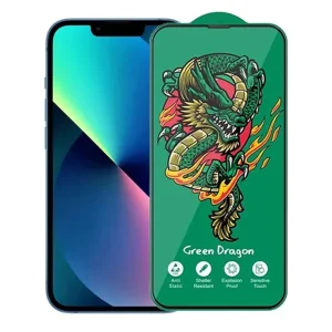 محافظ صفحه نمایش اپیکوی مدل Green Dragon ExplosionProof  مناسب برای گوشی موبایل اپل iPhone 16e / 13 / 13 Pro/ 14