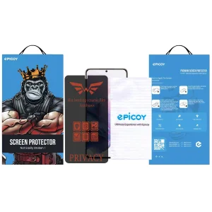 محافظ صفحه نمایش حریم شخصی اپیکوی مدل  Nano-Privacy مناسب برای گوشی موبایل سامسونگ Galaxy S21 Plus / S20 Plus