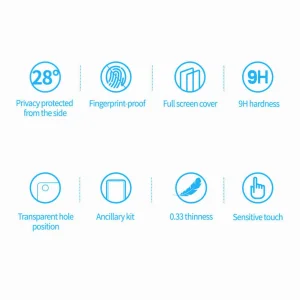 محافظ صفحه نمایش حریم شخصی اپیکوی مدل PvSight مناسب برای گوشی موبایل اپل  iPhone 8 Plus /7 Plus
