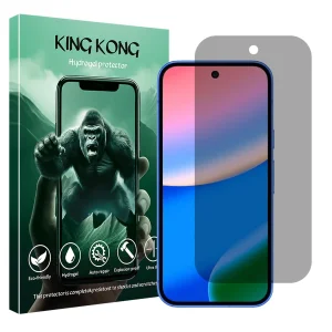 محافظ صفحه نمایش حریم شخصی کینگ کونگ مدل Tough مناسب برای گوشی موبایل گوگل Pixel 10