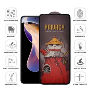 محافظ صفحه نمایش حریم شخصی اِپیکوی مدل Airbvacy مناسب برای گوشی موبایل شیائومی Redmi Note 11 Pro Plus / Note 11 Pro 5G / Note 11 Pro / Note 10 Pro Max / Note 10 Pro / Note 10 Pro (India)