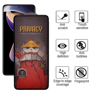 محافظ صفحه نمایش حریم شخصی اِپیکوی مدل Airbvacy مناسب برای گوشی موبایل شیائومی Redmi Note 11 Pro Plus / Note 11 Pro 5G / Note 11 Pro / Note 10 Pro Max / Note 10 Pro / Note 10 Pro (India)