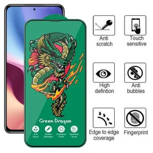 محافظ صفحه نمایش اپیکوی مدل Green Dragon ExplosionProof مناسب برای گوشی موبایل شیائومی Redmi K40 Ultra/ K40 Pro Plus/ K40 Gaming/ K40 Pro/ K40S/ K40