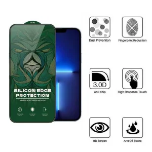 محافظ صفحه نمایش حریم شخصی اپیکوی مدل Silicon Edges Privacy مناسب برای گوشی موبایل اپل iPhone 13 Pro Max